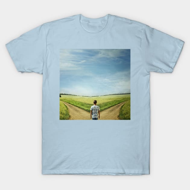 way of life T-Shirt by psychoshadow